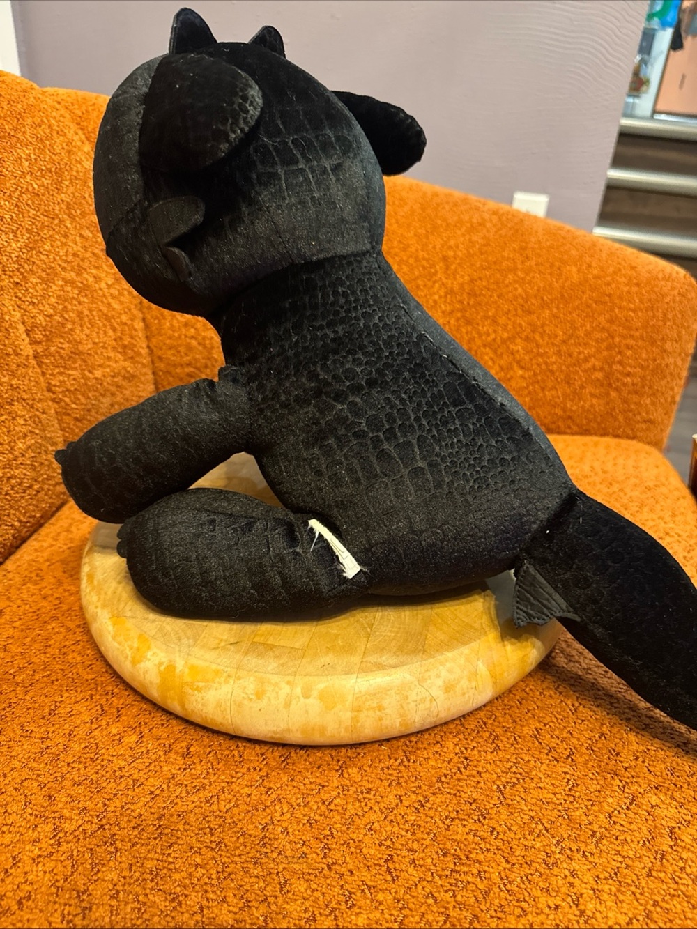 Build-A-Bear Black Toothless Dragon Plush with Green Eyes - Picture 5 of 10